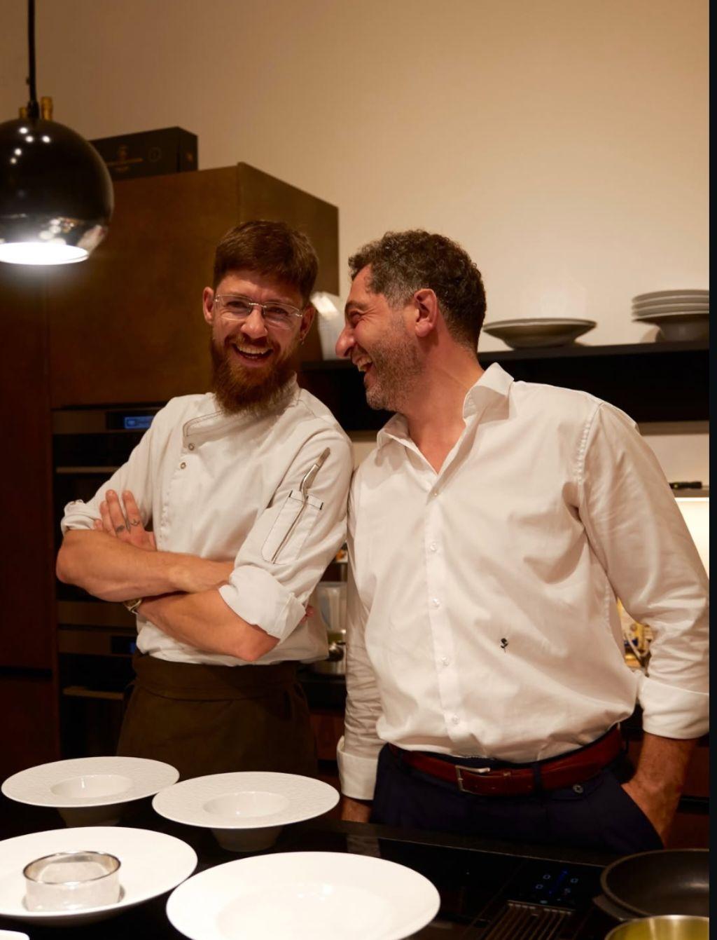 The chefs of CASA in the open kitchen